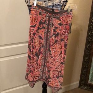 Inc Kor Bor Paisley skirt